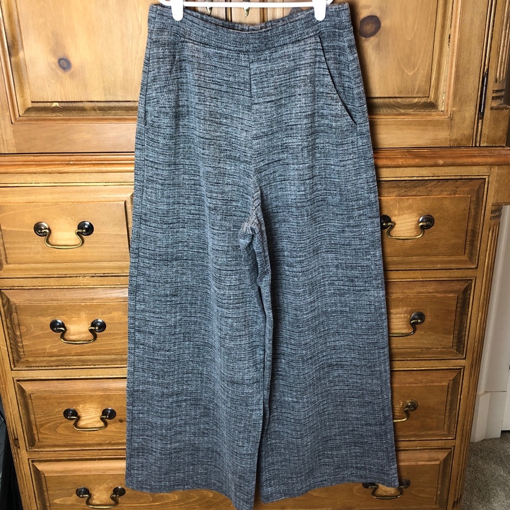 Banana Republic Gray Wide Leg Pants